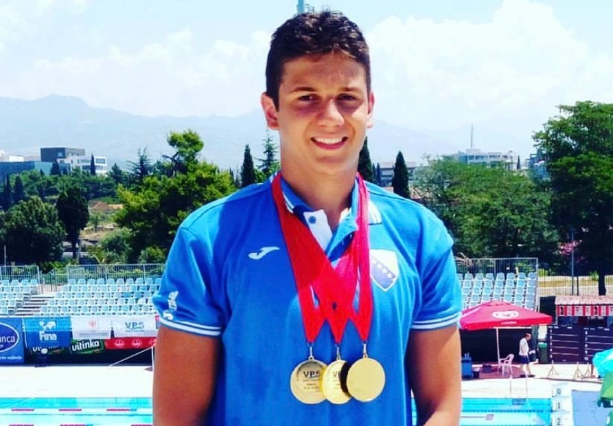 Amar Borić - sekretar TK Feniks i trener plivanja